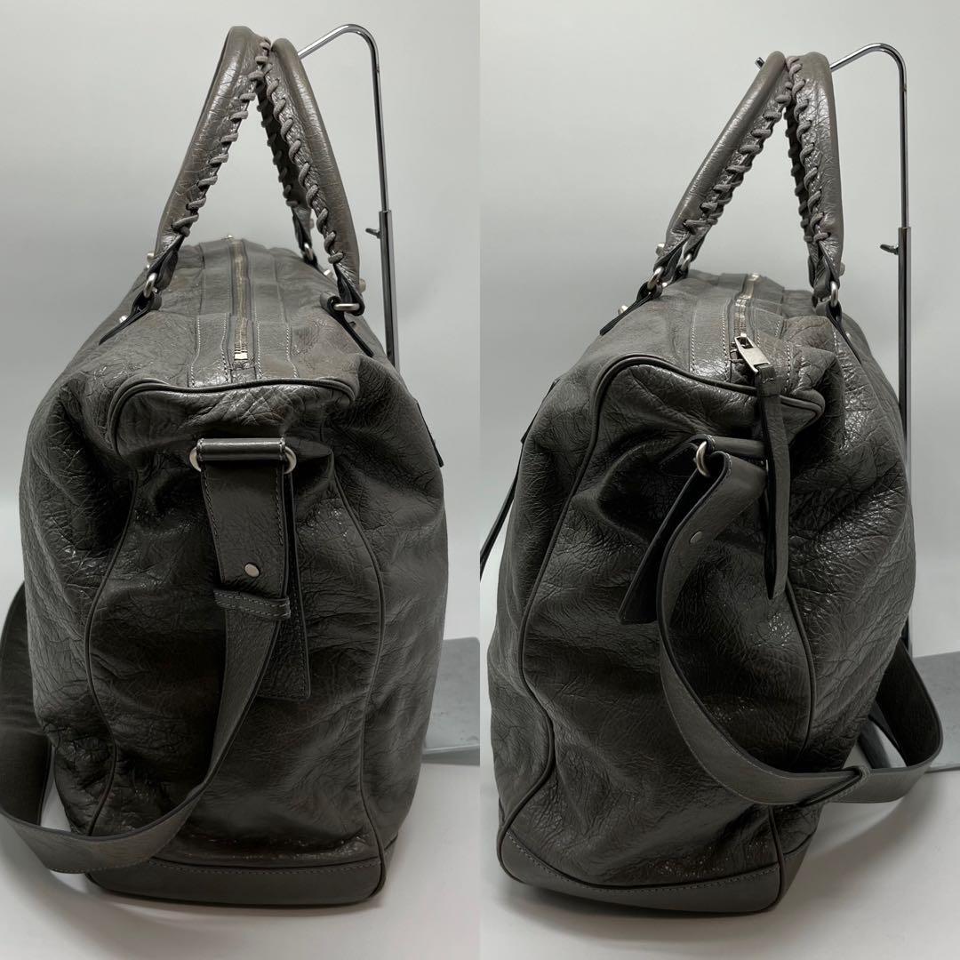 希少 大容量 BALENCIAGA バレンシアガ ショルダーバッグ トートバッグ