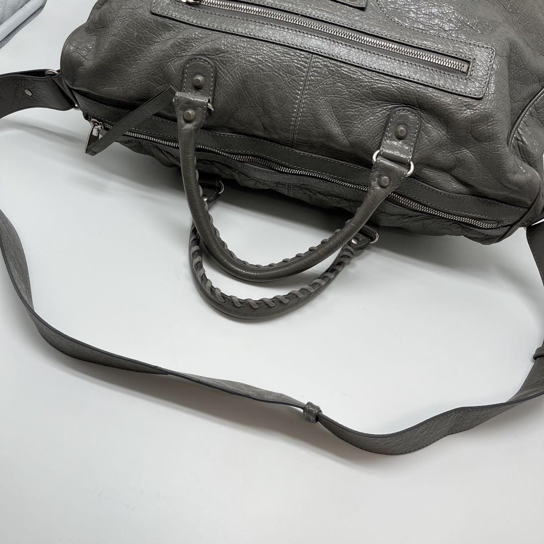 希少 大容量 BALENCIAGA バレンシアガ ショルダーバッグ トートバッグ