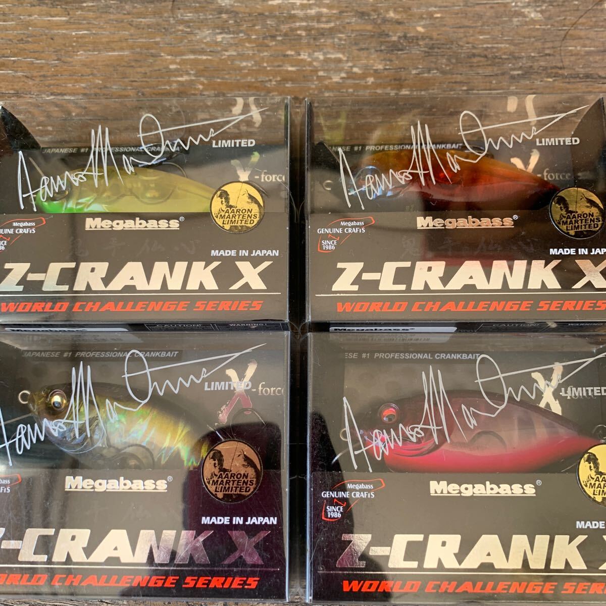メガバス Z-CRANK X アーロンマーテンス リミテッド zクランク z