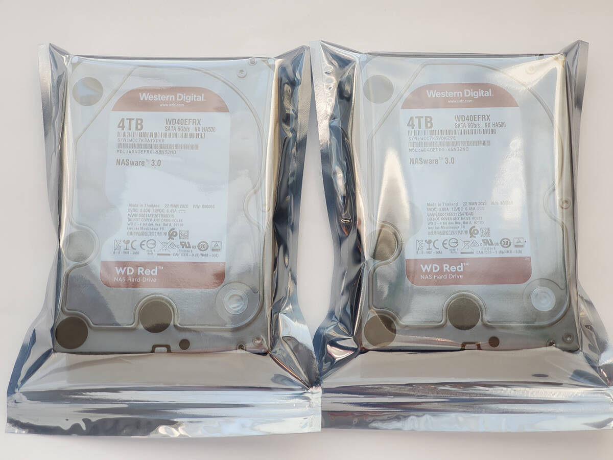 Red Digital Western Hard 4TB WD NAS WD40EFRX Drive 0 - Disk SATA