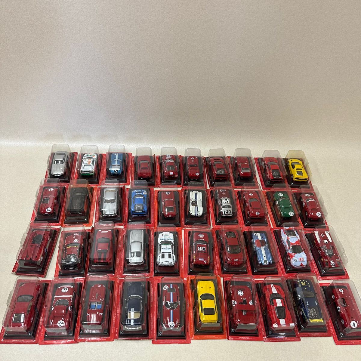 ミニカー車まとめ40点Ferrari フェラーリコレクション 1/43模型 【公式