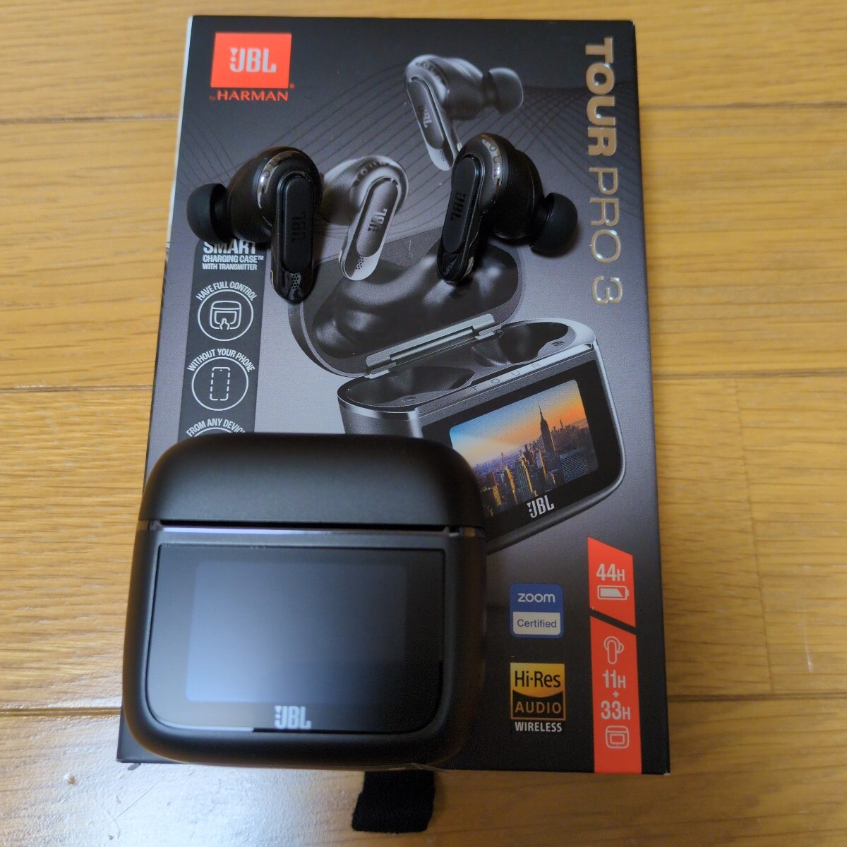 JBL TOUR PRO 3 Bluetooth ワイヤレスイヤホン ブラック 新品同様 国内 