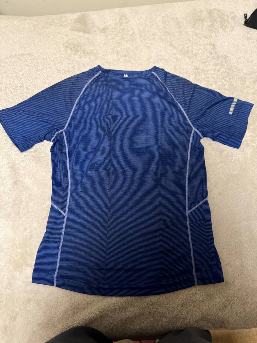 Nike ランニングウェア トレーニングウェア 半袖Tシャツ DRI-FIT メンズ ネイビー Mサイズ _2