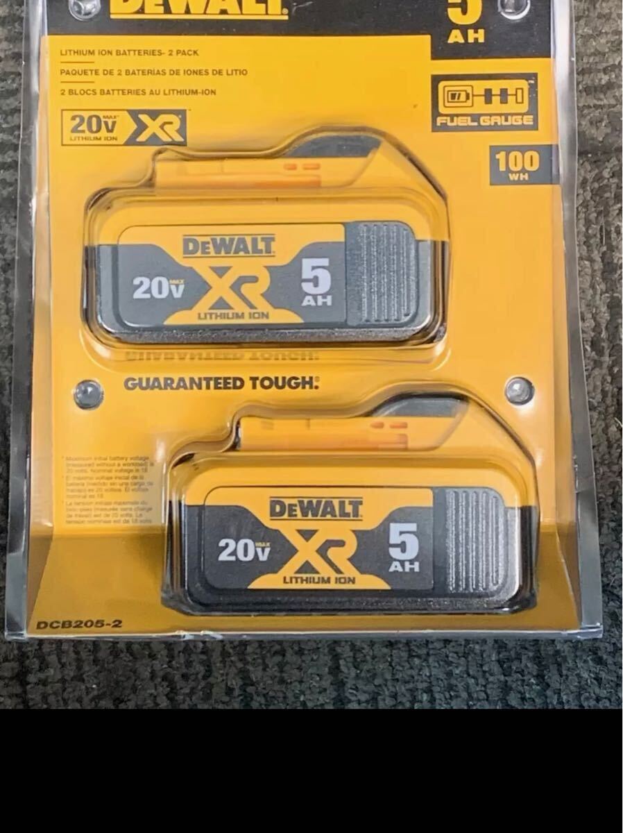 SALE，豊富な 純正品DEWALT DCB205 20V MAXリチウムイオン5.0AHバッテリー 2パック 大容量(電動工具)｜売買されたオークション情報、yahooの商品情報をアーカイブ公開 - オークファン その他