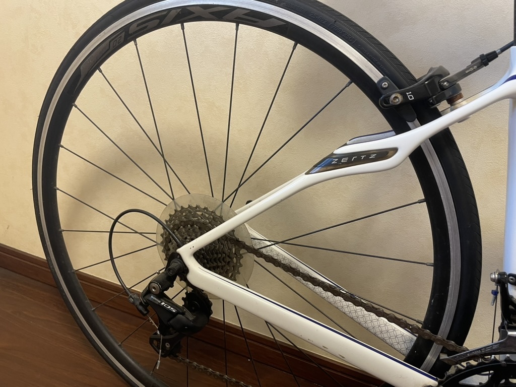 スペシャライズド（SPECIALIZED）ルビー RUBY SPORT 2015年モデル　カーボン ロードバイク　白　48サイズ_5