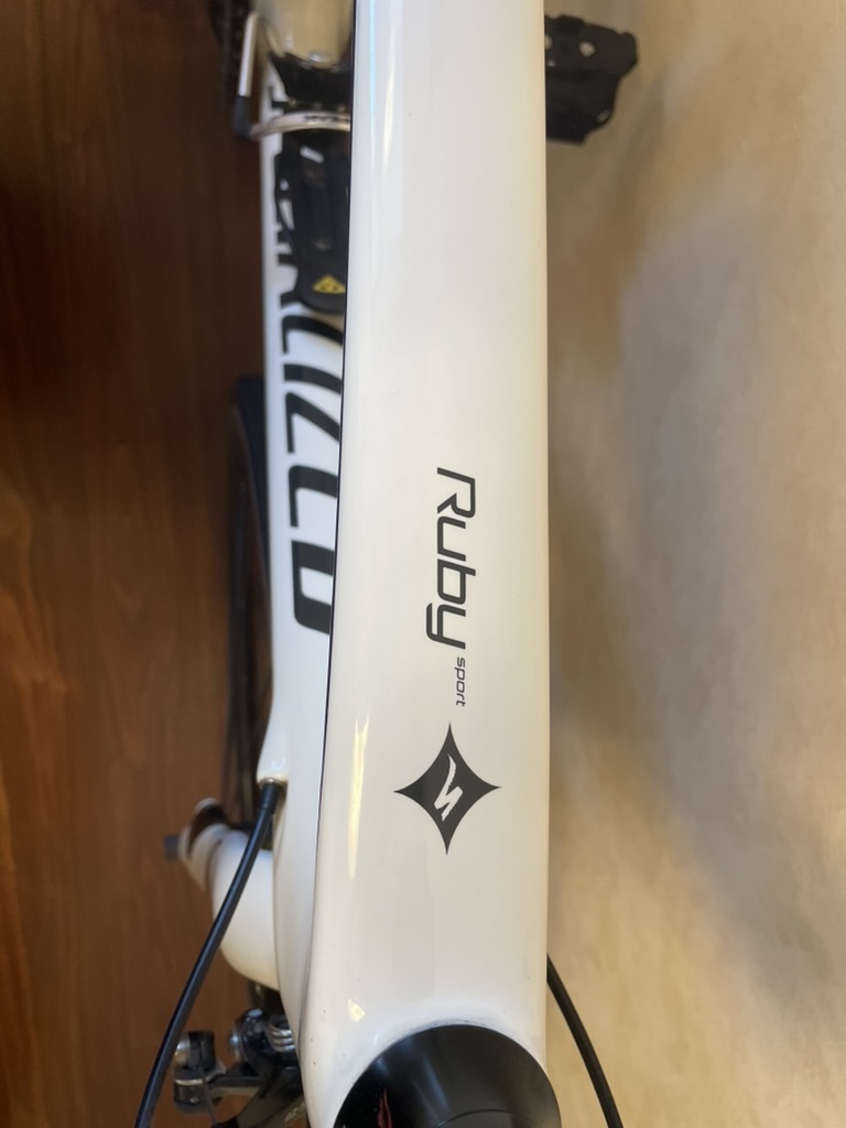 スペシャライズド（SPECIALIZED）ルビー RUBY SPORT 2015年モデル　カーボン ロードバイク　白　48サイズ_9