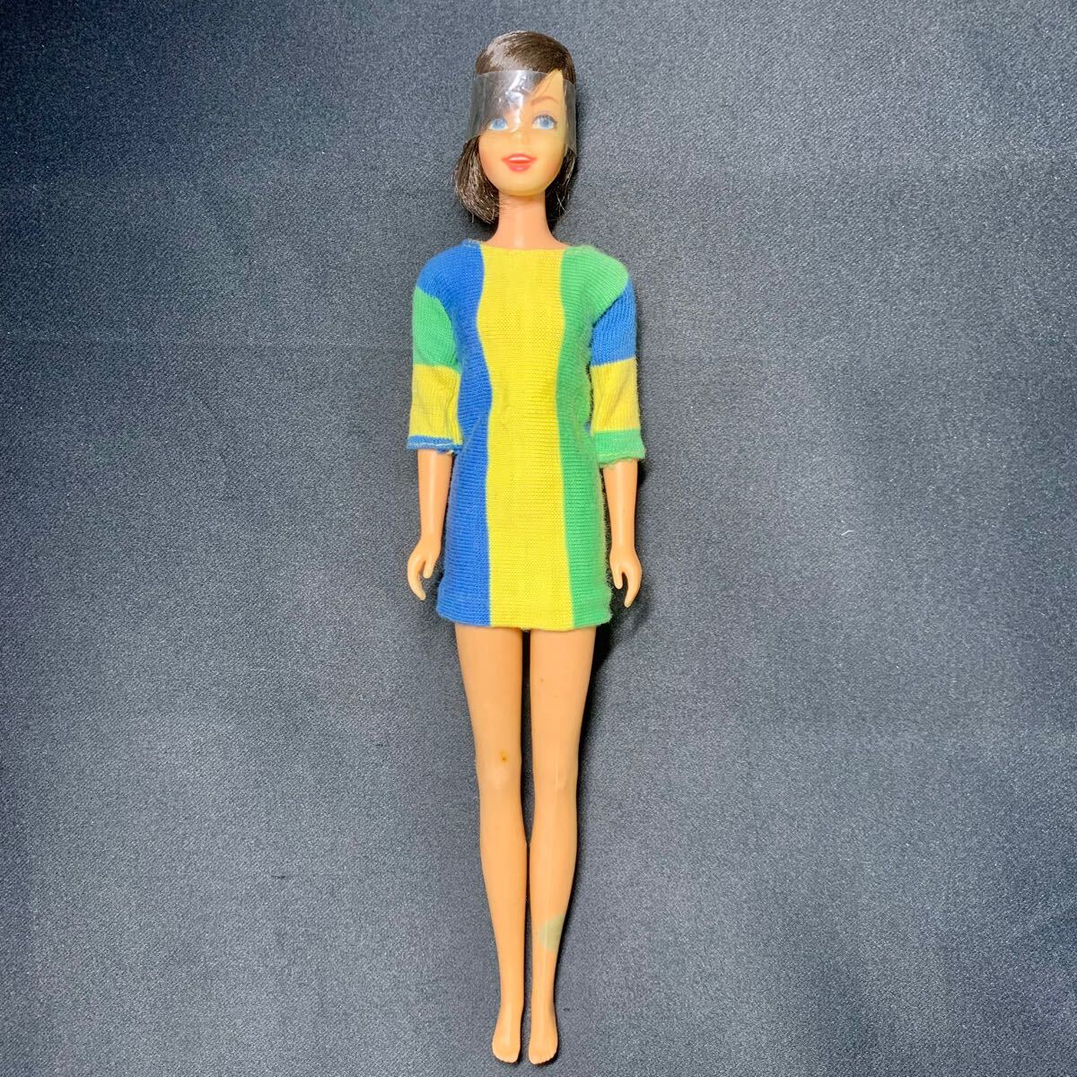 【希少】MATTEL マテル社 TWIGGY ツイッギー 1966年 ヴィンテージ 人形 ドール 日本製 フィギュア バービー 当時物 レトロ_1