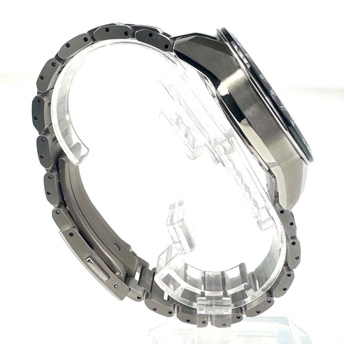 セイコー SEIKO アストロン SBXC003 5X53-0AB0 電波ソーラー 黒 デイト 