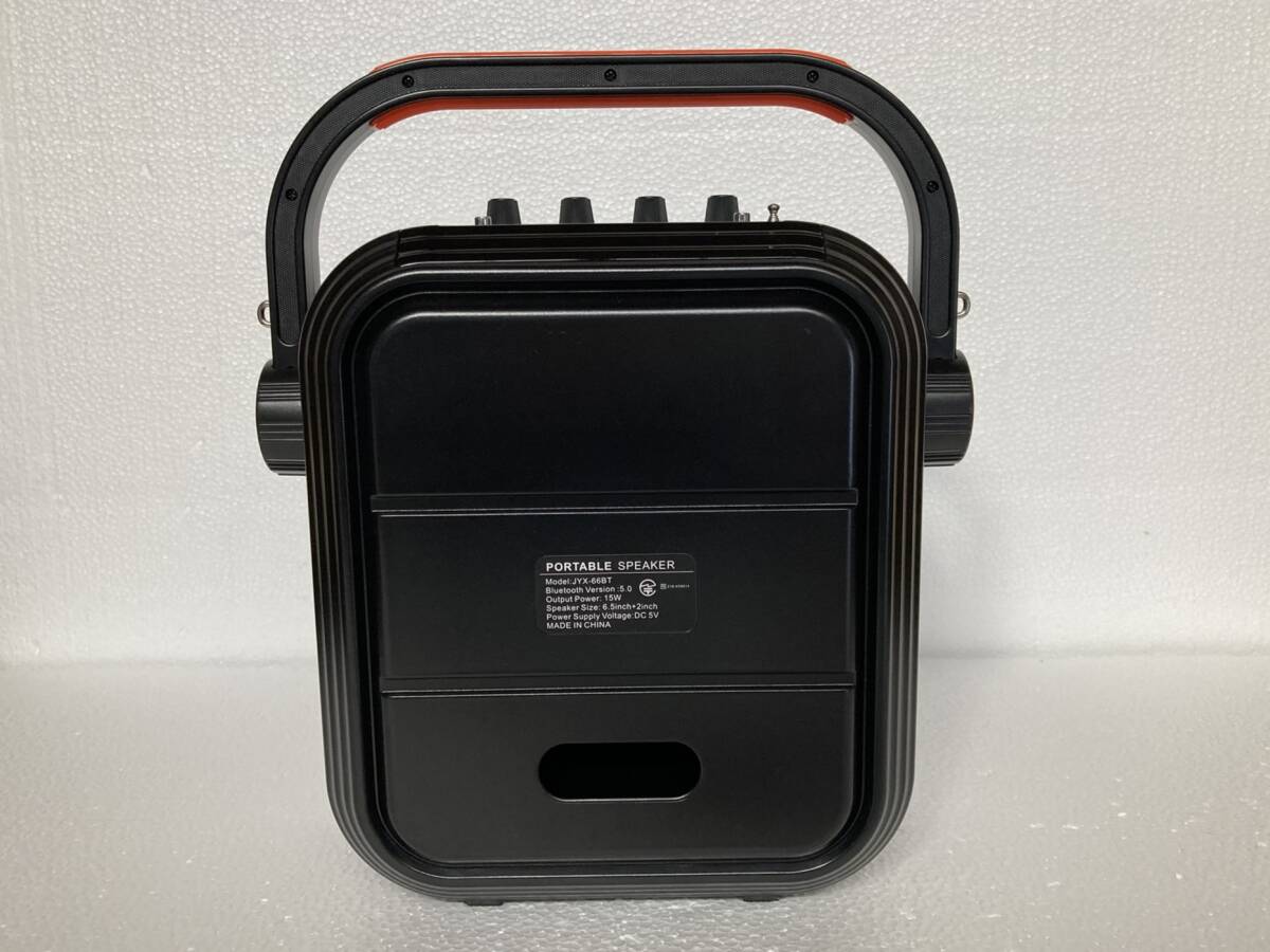 JYXポータブルスピーカーJYX-66BT（美品） JYX-66BT JYX ポータブル