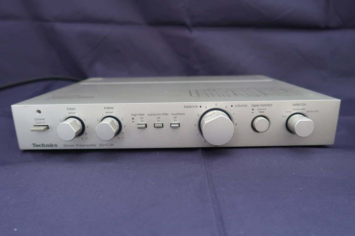 名機Technics テクニクス プリアンプ コントロール アンプ SU-C01