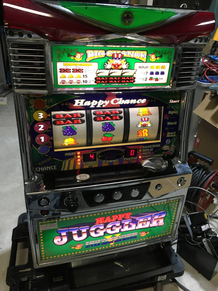 ハッピージャグラーvⅡ 実機 5号機 【公式通販】
