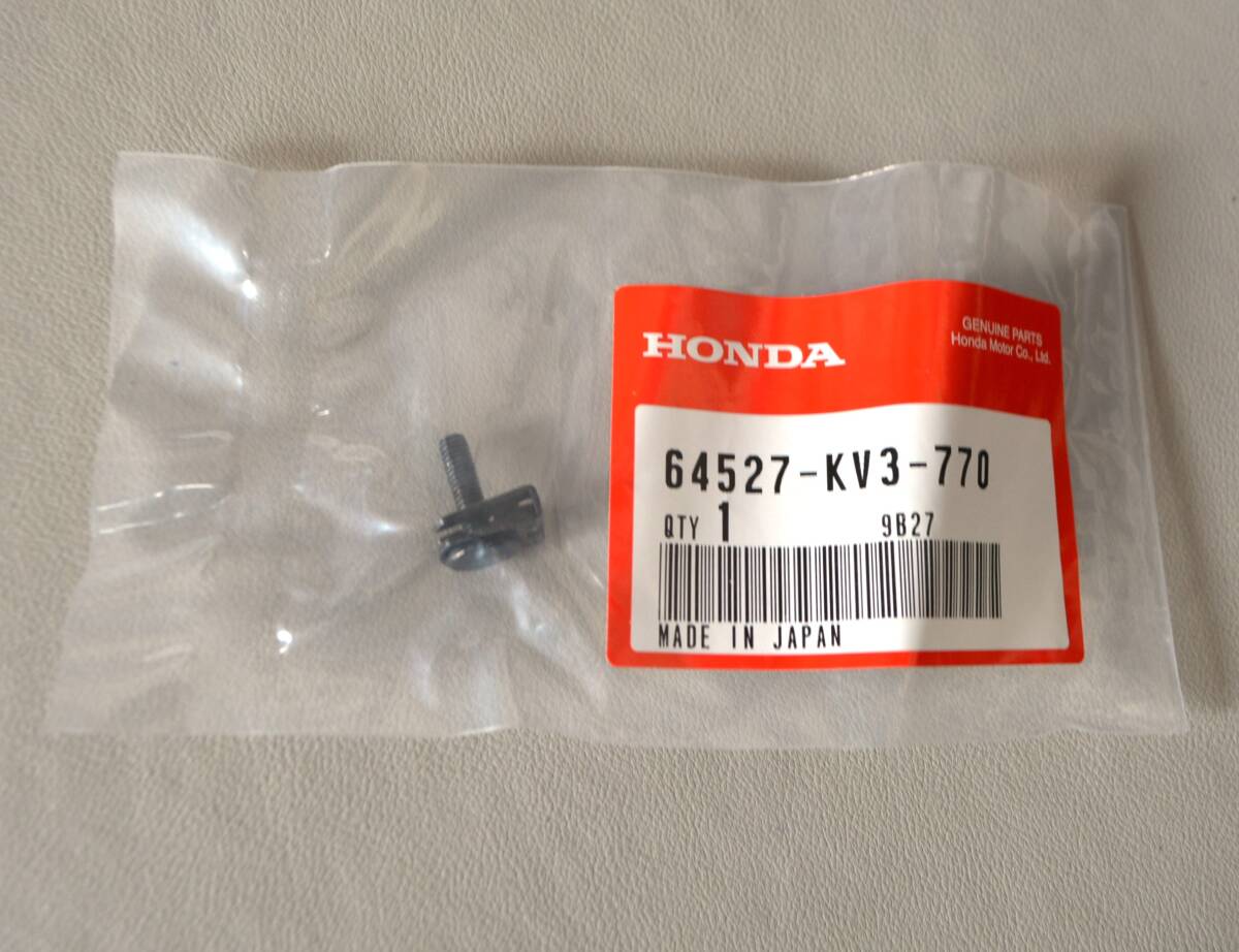 NSR250R-4 MC21 KV3 4型 クリップボルト4×16 フロントカウルを止めるボルト 64527-KV3-770 新品 未開封 純正品 NSR250R チタンボルト MC21 純正アルミ NSR250R専用 チャンバー
