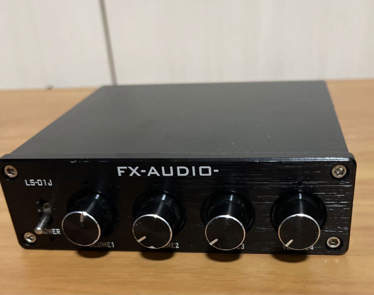 4chラインスプリッター LS-01J FX-AUDIO- [シルバー] FX-AUDIO &amp
