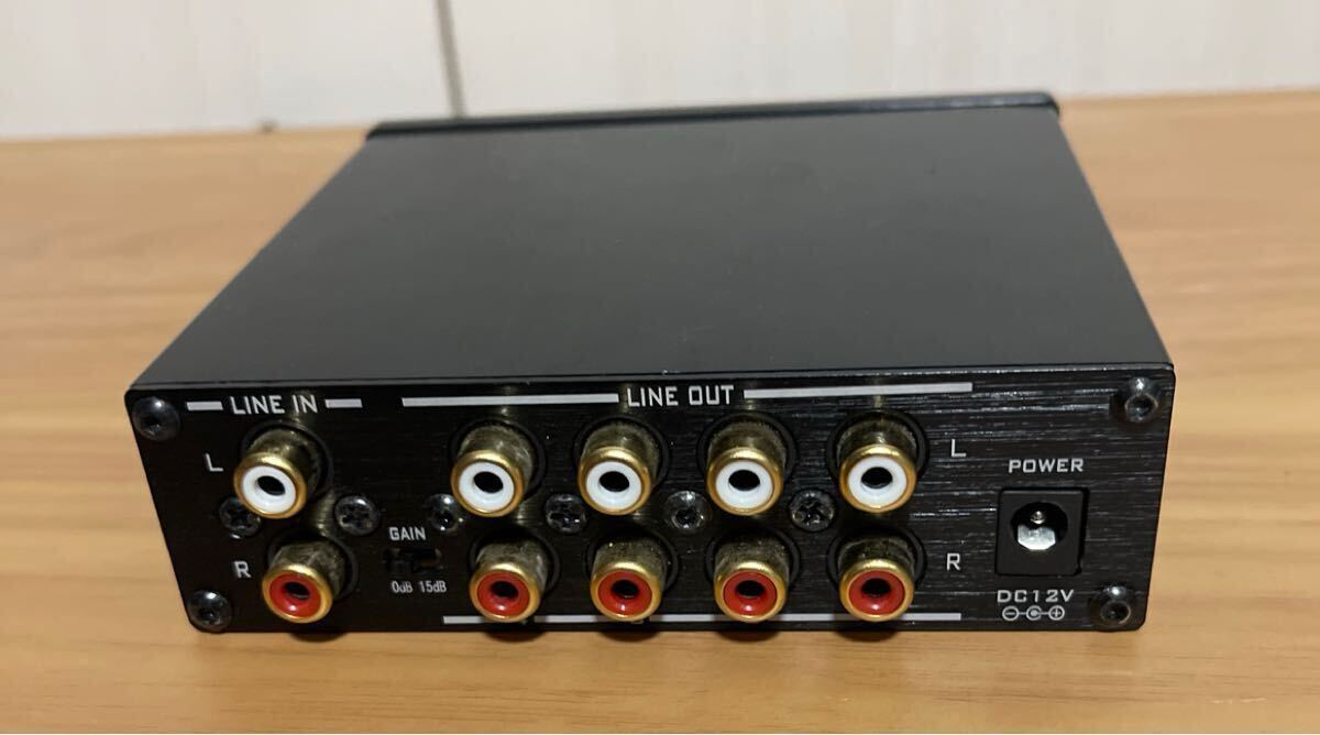 Pioneer アンプ本体 シルバー仕上げ 4chラインスプリッター LS-01J FX-AUDIO- [シルバー] FX-AUDIO &amp