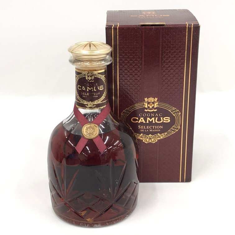 CAMUS（カミュ）セレクション デ ラ メゾン 40％ 700ml 箱付　古酒 CAMUS カミュ セレクション デラメゾン 700ml 40% 箱付き 未開栓 国外