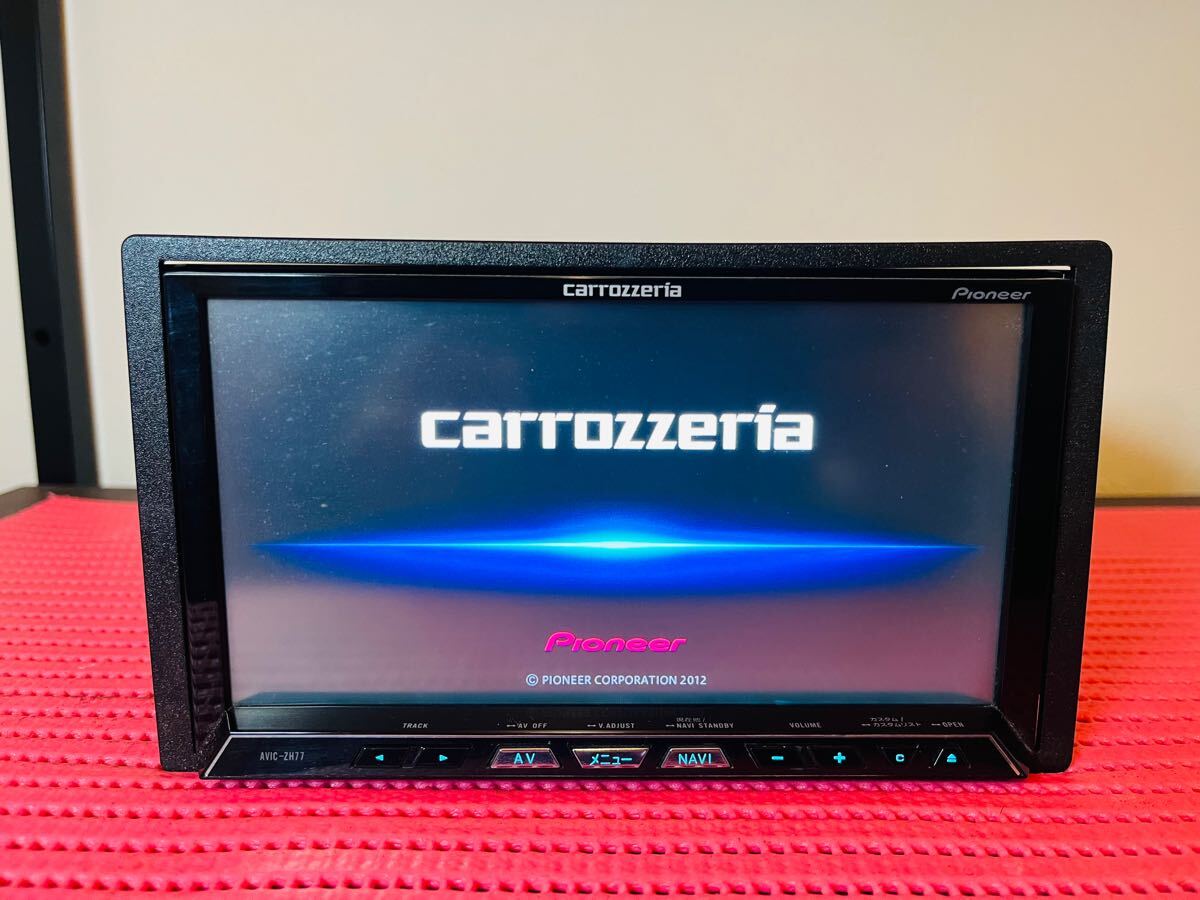 ☆ カロッツェリア HDDナビ AVIC-ZH77 地デジフルセグ Bluetooth