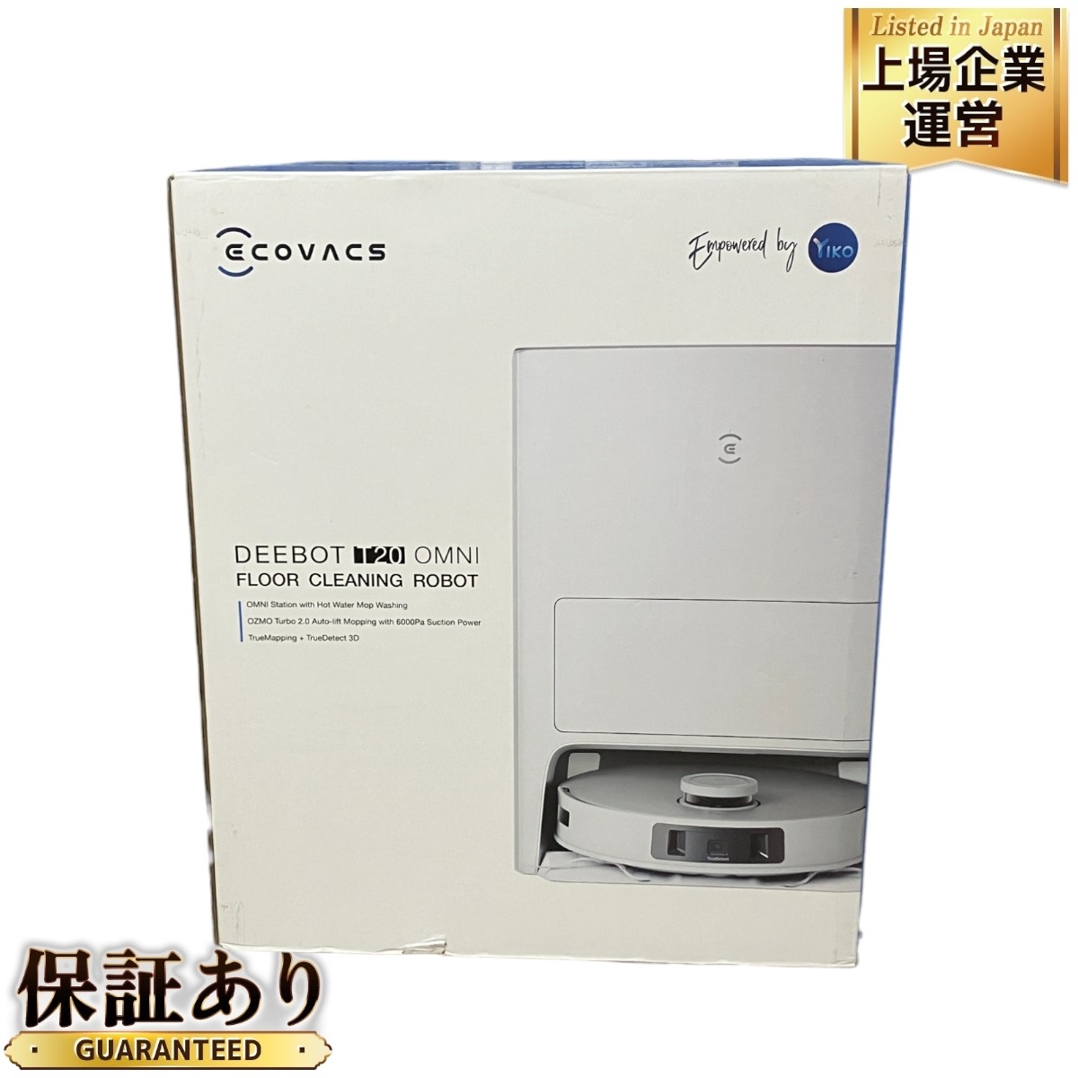送料無料，大人気 ECOVACS DEEBOT T20 OMNI DLX23 ロボット掃除機 全