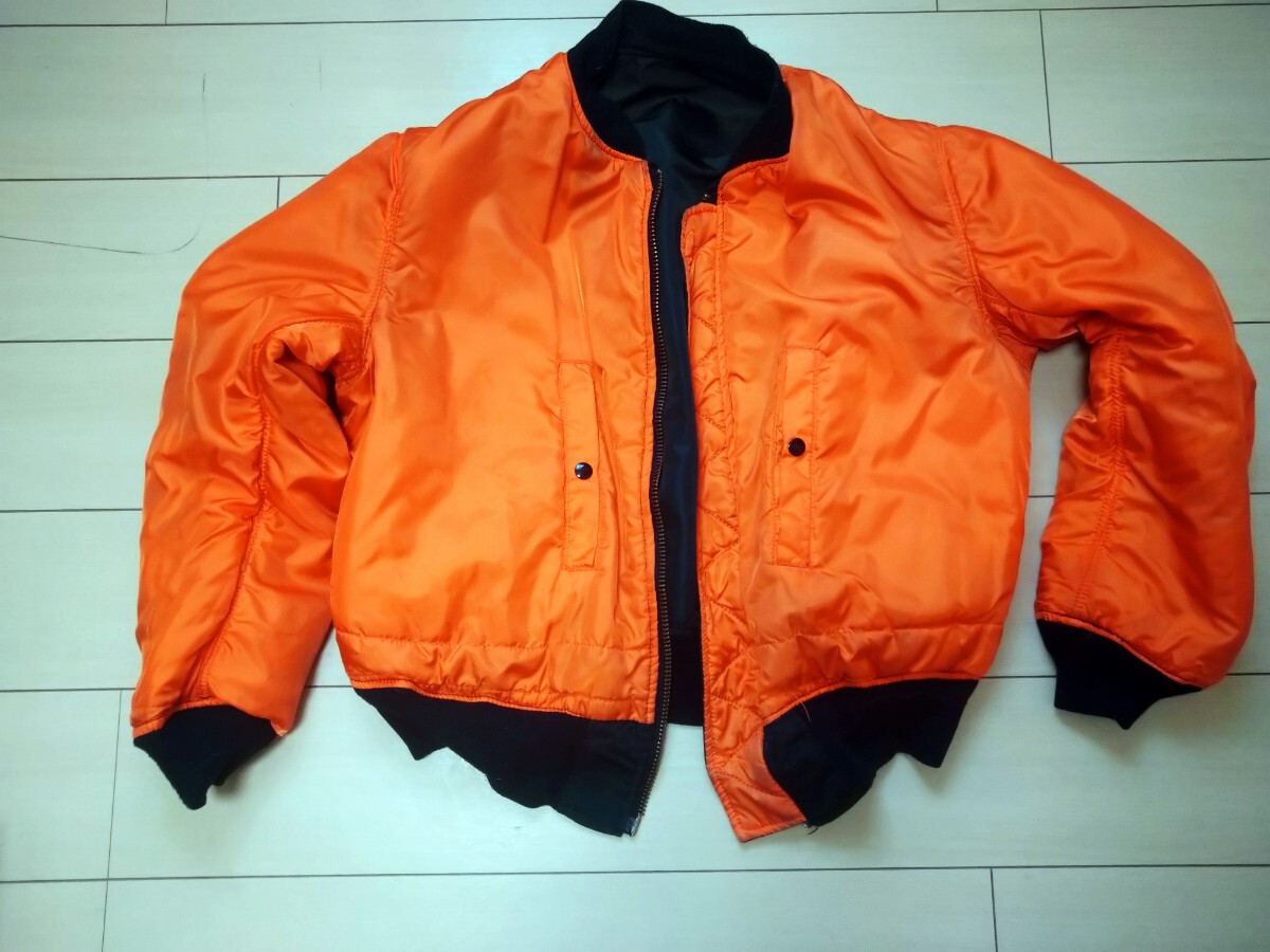 MA-1 フライトジャケット ALPHA INDUSTRIES USA製 Lサイズ(日本のXL 