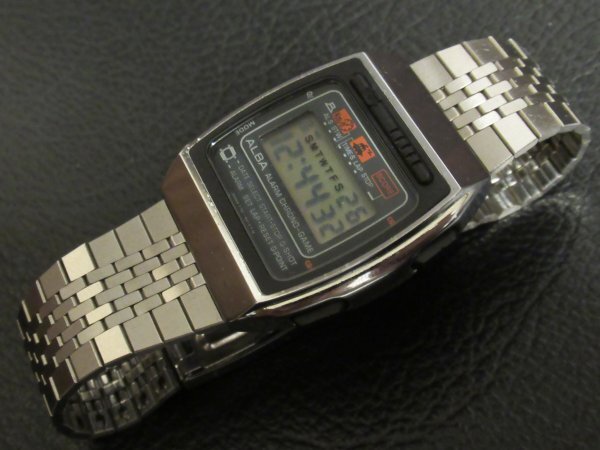 セイコー アルバ クロノゲーム ALBA Y761-5010 ブラック 1981年12月製
