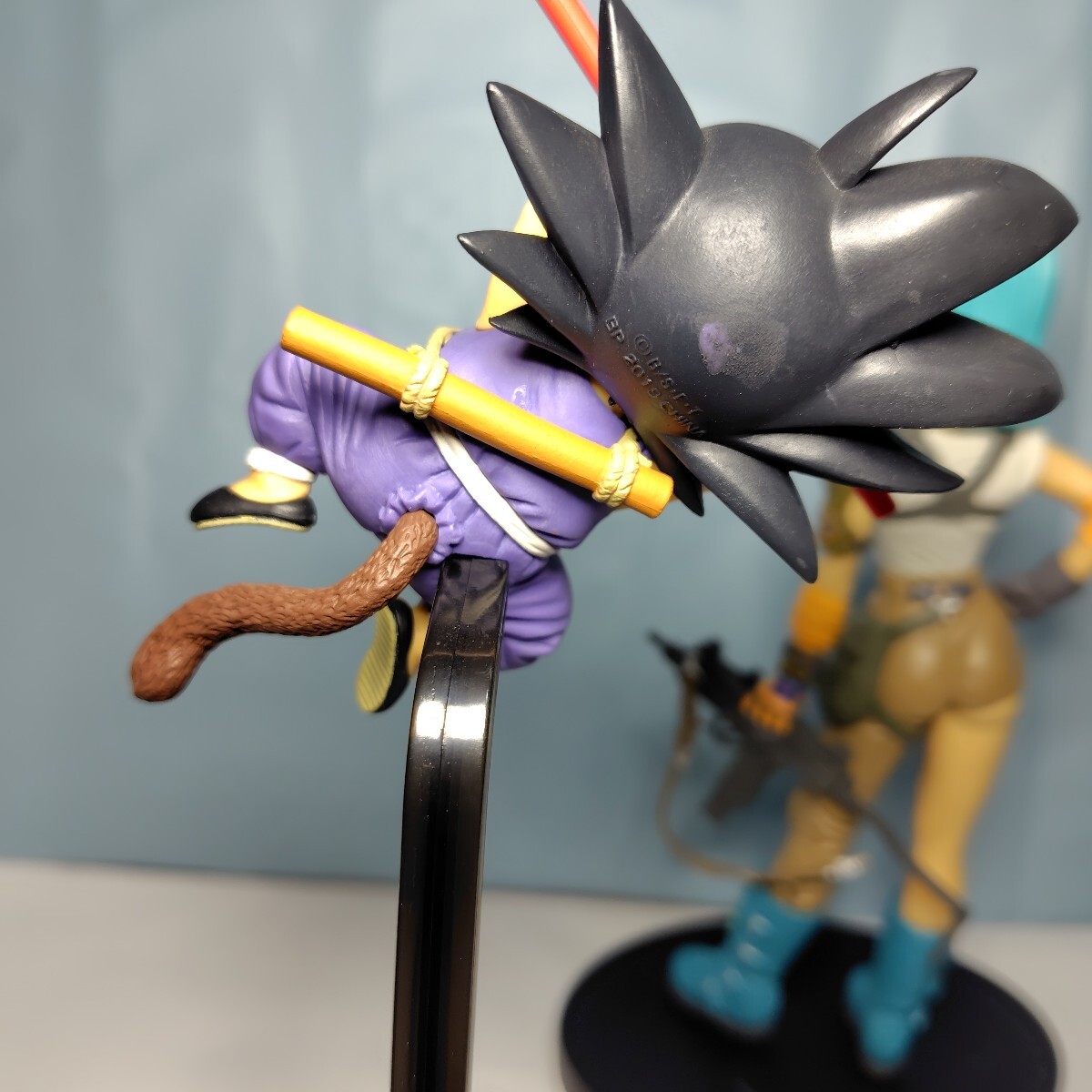 ドラゴンボール 孫悟空幼少期 ブルマフィギュアの2体セット 