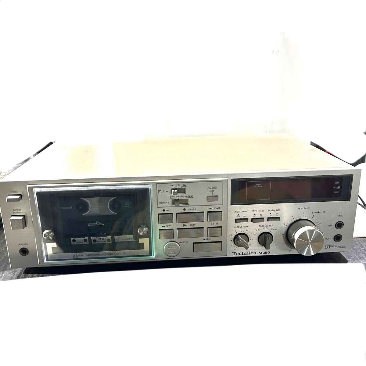 オーディオ機器 テクニクスTechnics M-46カセットデッキ ジャンク