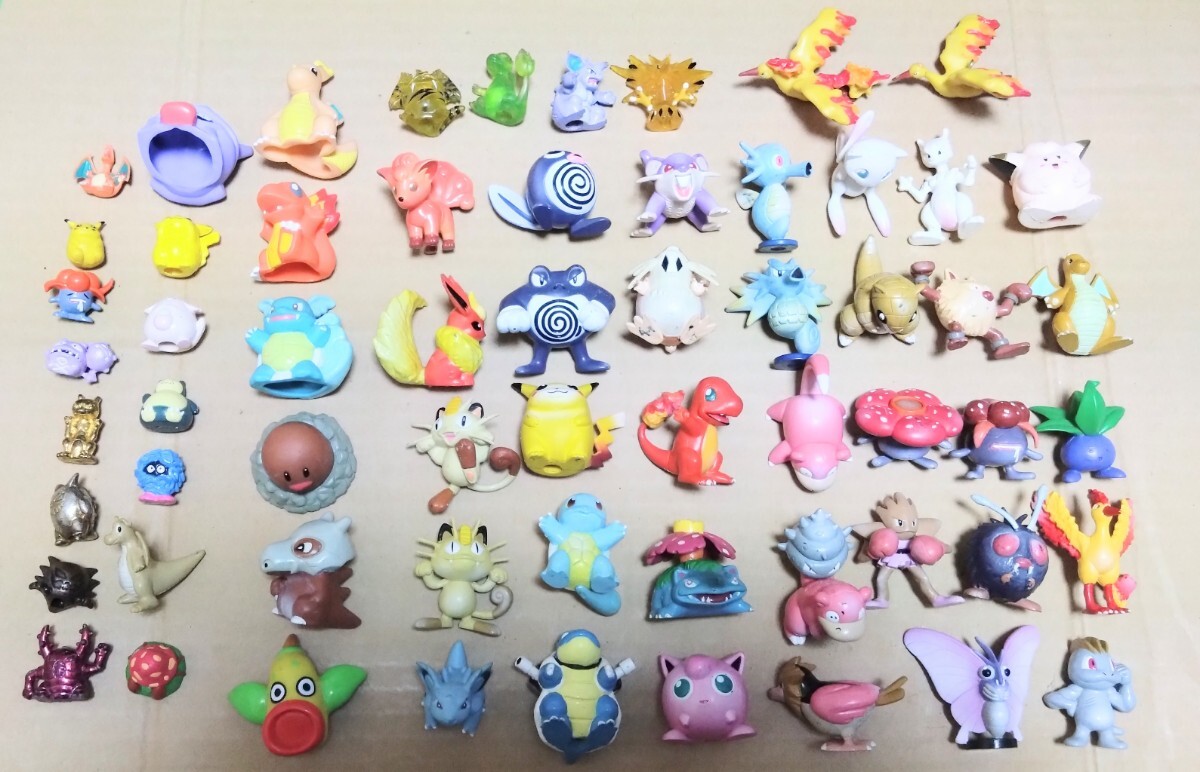 ポケットモンスター TOMY モンスターコレクション ストラップ 61体