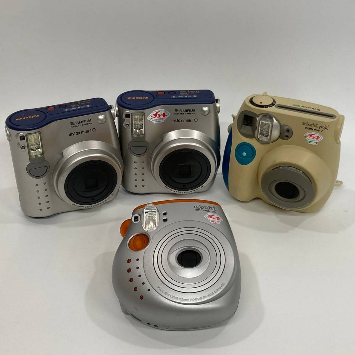 フジフィルム □FUJIFILM Instax まとめ売り カメラ4台 フィルム