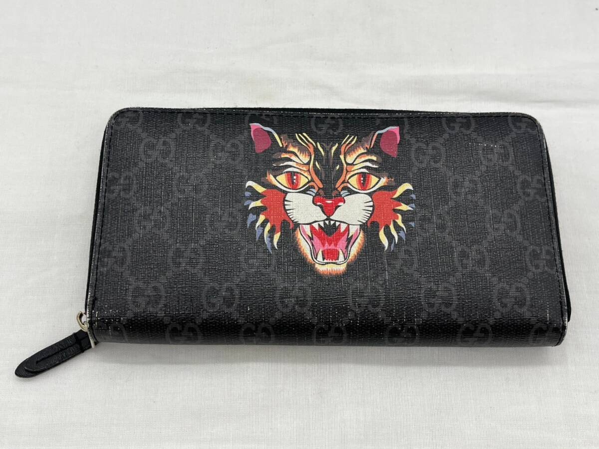 sk5406003/GUCCI グッチ 長財布 財布 タイガー 虎 アニマル ブランド 