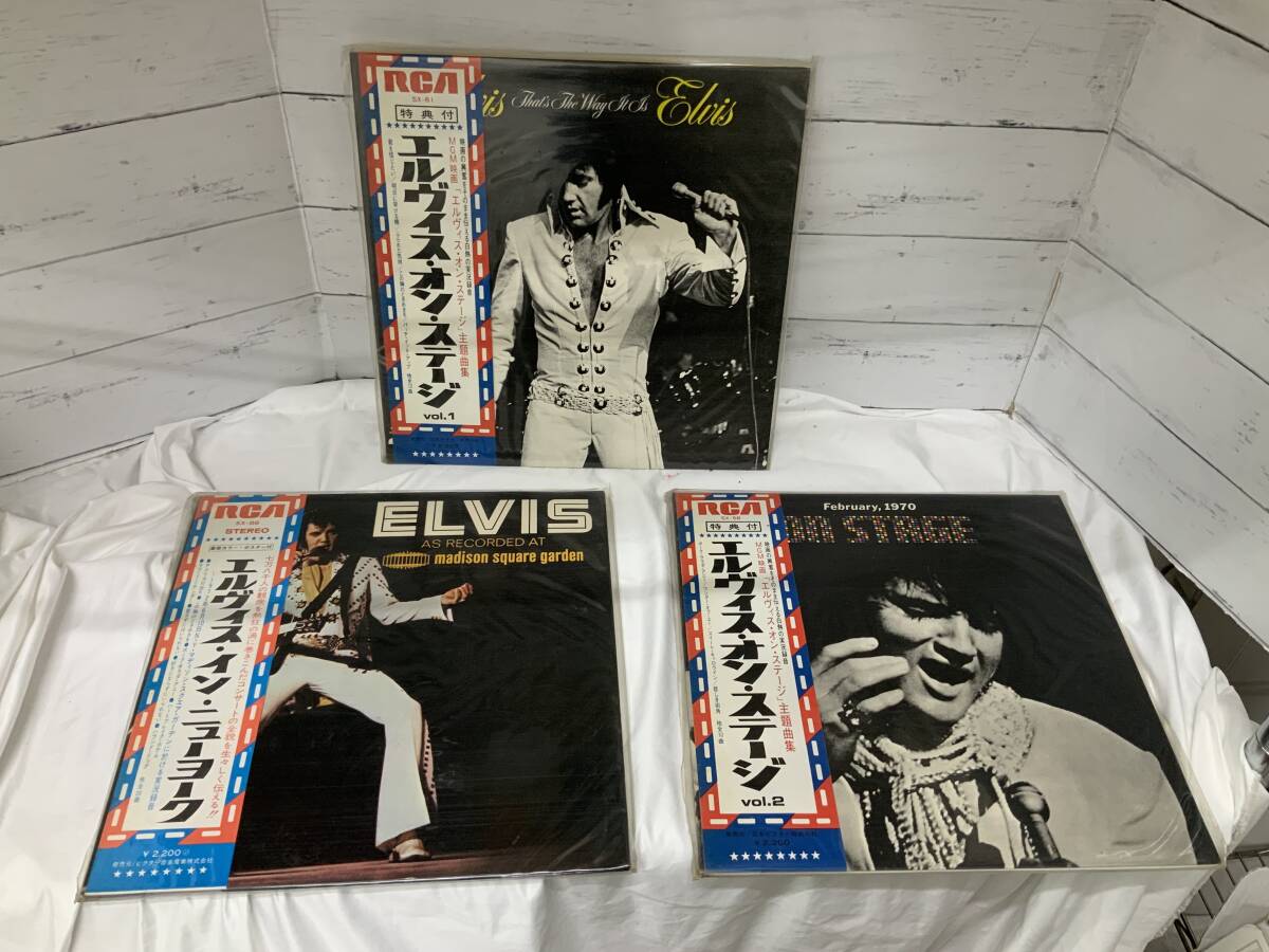 【外国海外レコード②/1218】海外レコード　ELVIS ジョニーテイラー　外国映画　音楽　ダニエル　ビダル　チャップリンなど_7