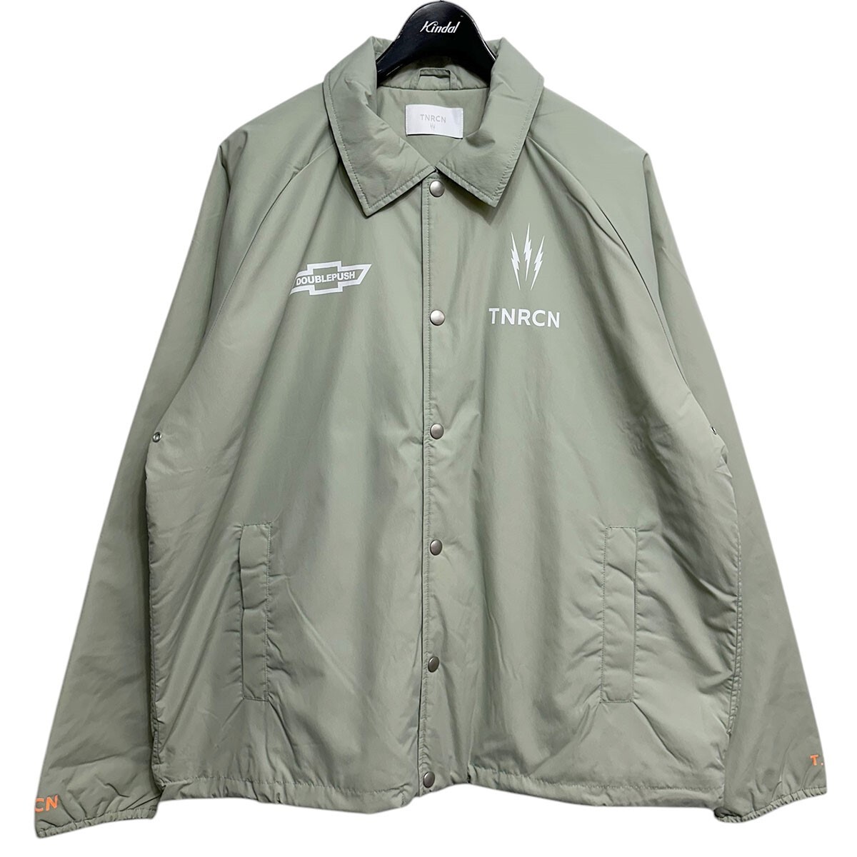 TAIN DOUBLEPUSH TNRCN COACH JACKET ⁄ BLACK アパレル – OLIVE DOUBLE 