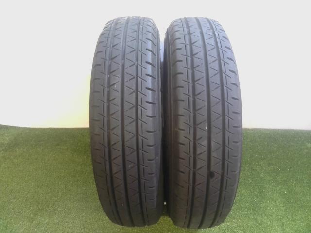 中古 165/80R14 91/90NLT YOKOHOMA ヨコハマ ブルーアース VAN RY55 2