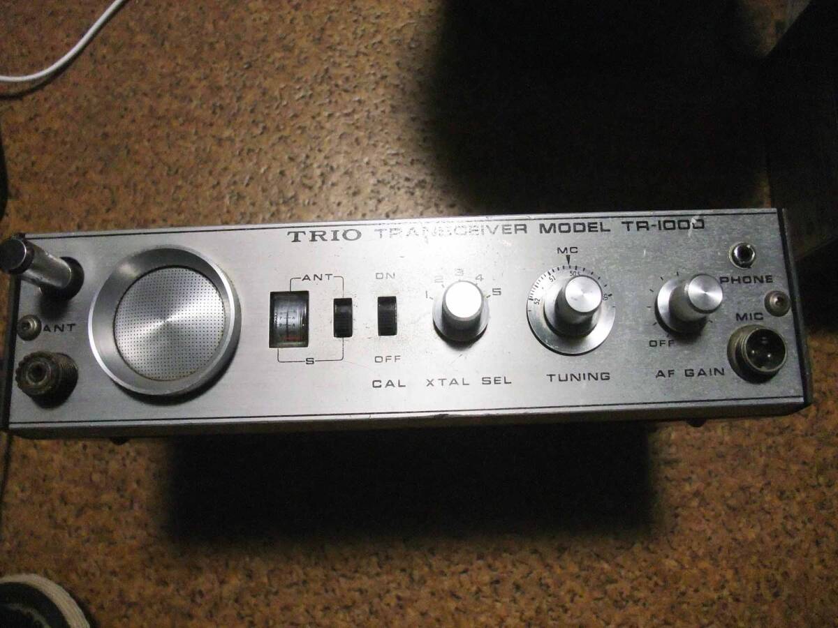 TRIO 50MHz TR-1200 トリオ - 1200MHzトランシーバージャンク TR-50