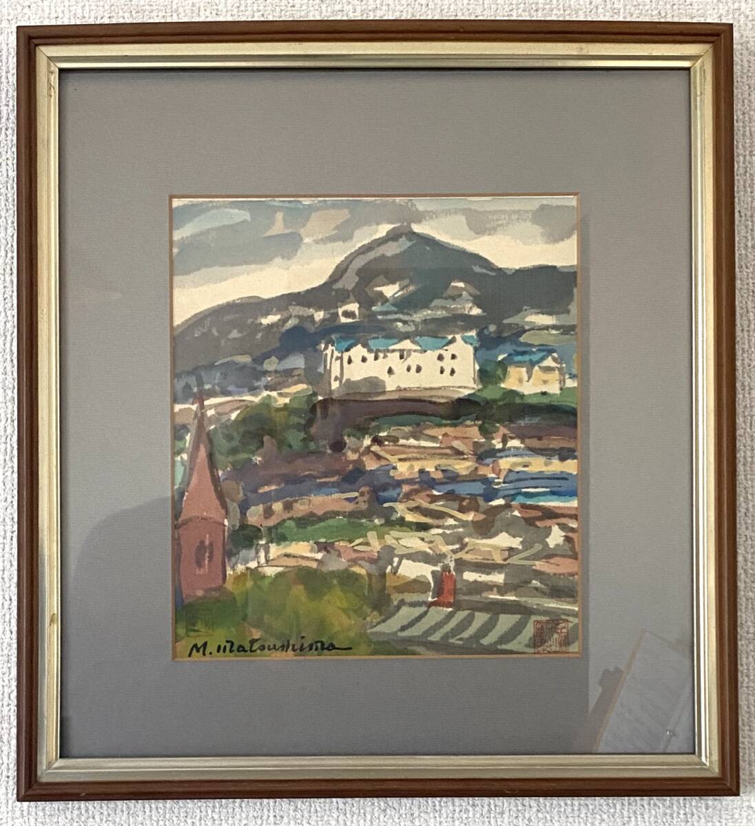さん ☆水彩画 長崎の風景