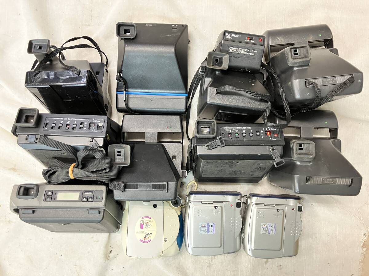 送料込＊チェキset インスタント ポラロイドカメラ 50フイルム付き
