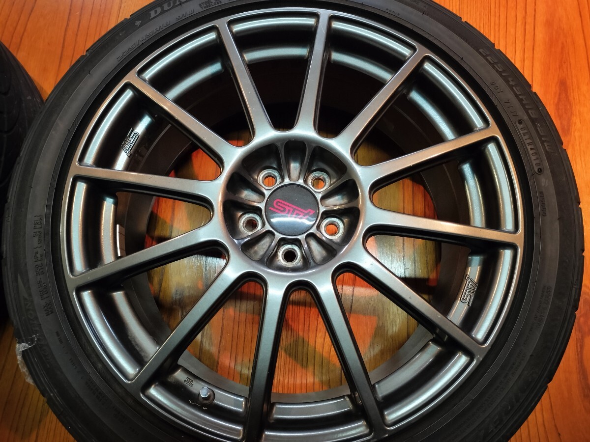 BBS 17インチ スバル 4本 PCD100 BRZ 鍛造 STI FORGED ホイール 