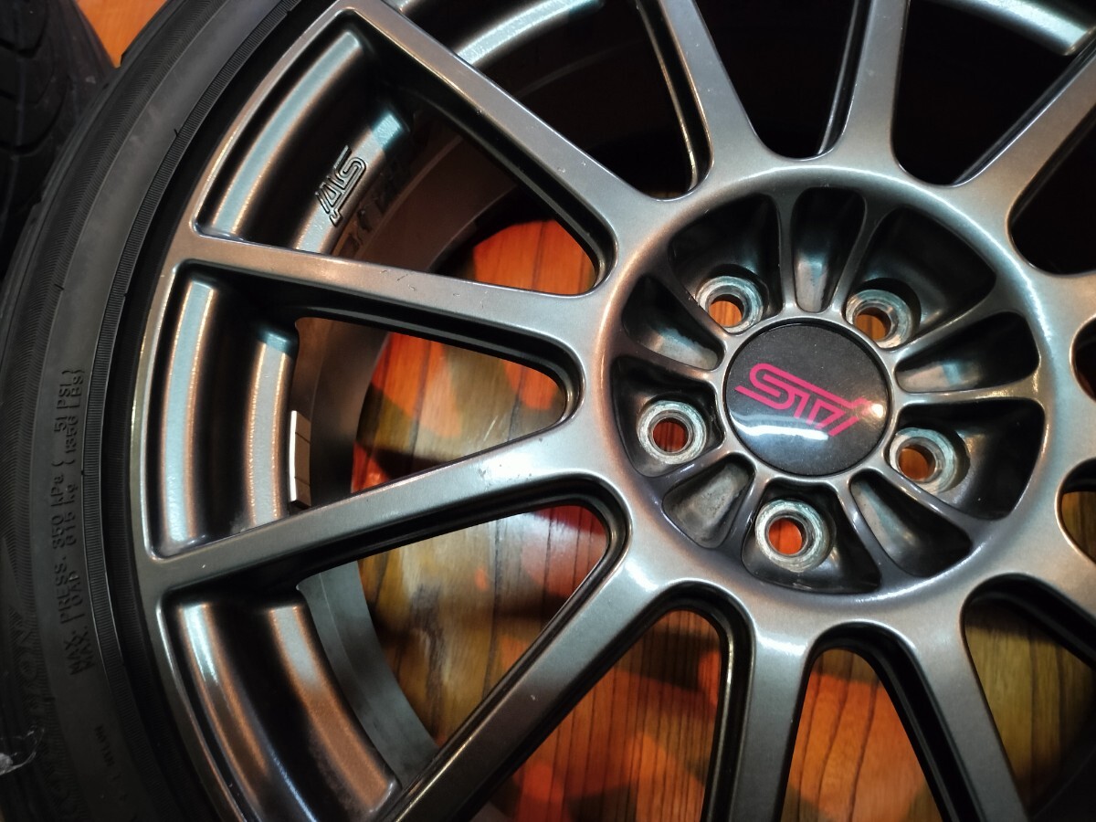 BBS 17インチ スバル 4本 PCD100 BRZ 鍛造 STI FORGED ホイール 