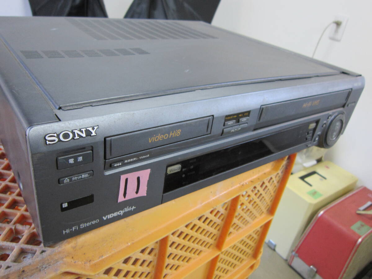 WV-H4 SONY ビデオデッキ VHS ソニー | 公式通販 通販 Hi-Fi 外観美品