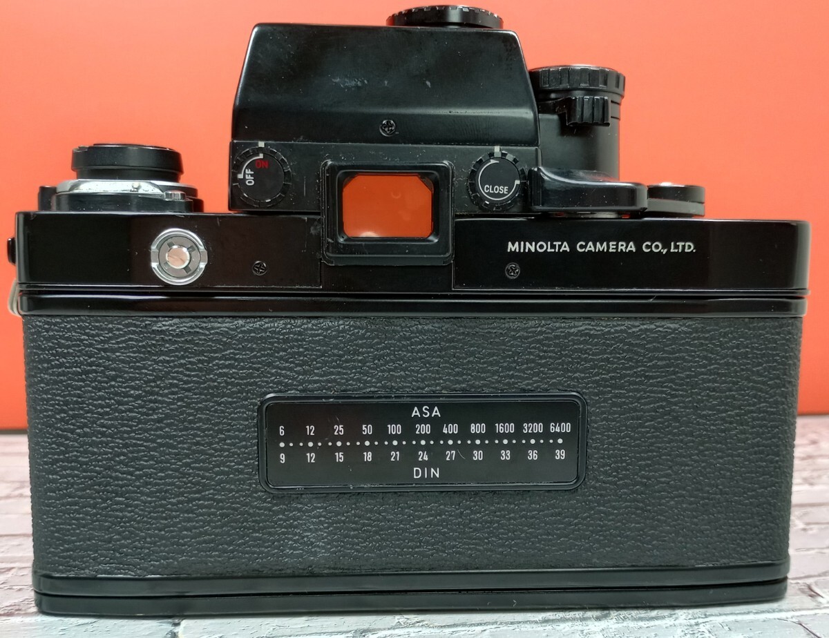 委託品】MINOLTA X-1 フィルムカメラ MC ROKKOR 50mm 1.4 レンズ付き