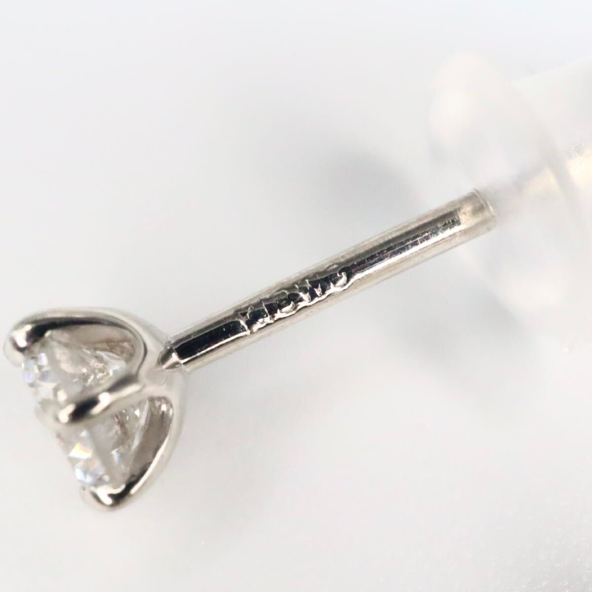 【売り切り】1円〜!!【2セット売り】▼K18WG 天然ダイヤモンド/本真珠ピアス▼F◎ 約5.9g pierce diamond パール pearl EE1/EF0 S487