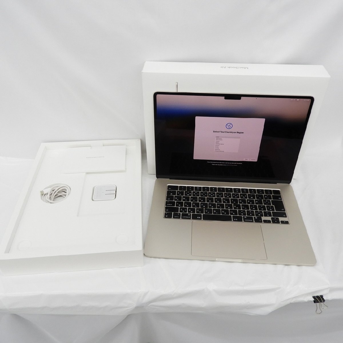 驚きの破格値，安い Apple アップル ノートPC MacBook Air Liquid Retina 15.3インチ MRYT3J/A スターライト M3/8GB/SSD512GB 943127324 0202(MacBook Air)｜売買されたオークション情報、yahooの商品情報をアーカイブ公開 - オークファン MacBook Air