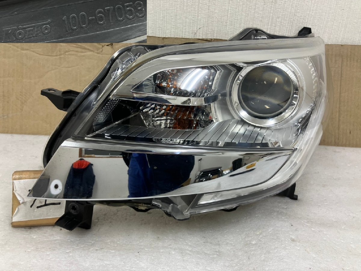 最安値，大得価 左ヘッドライト ekスペース デイズルークス B11A B21A コイト KOITO 100-67053 バラスト付 磨き済 点灯テスト済 801963(ヘッドライト)｜売買されたオークション情報、yahooの商品情報をアーカイブ公開 三菱用