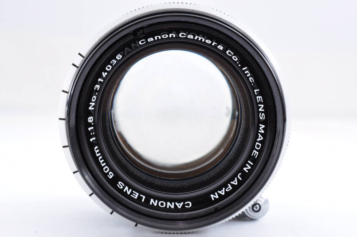 Canon キャノン 50mm F1.8 L39 LTM ライカ スクリューマウント