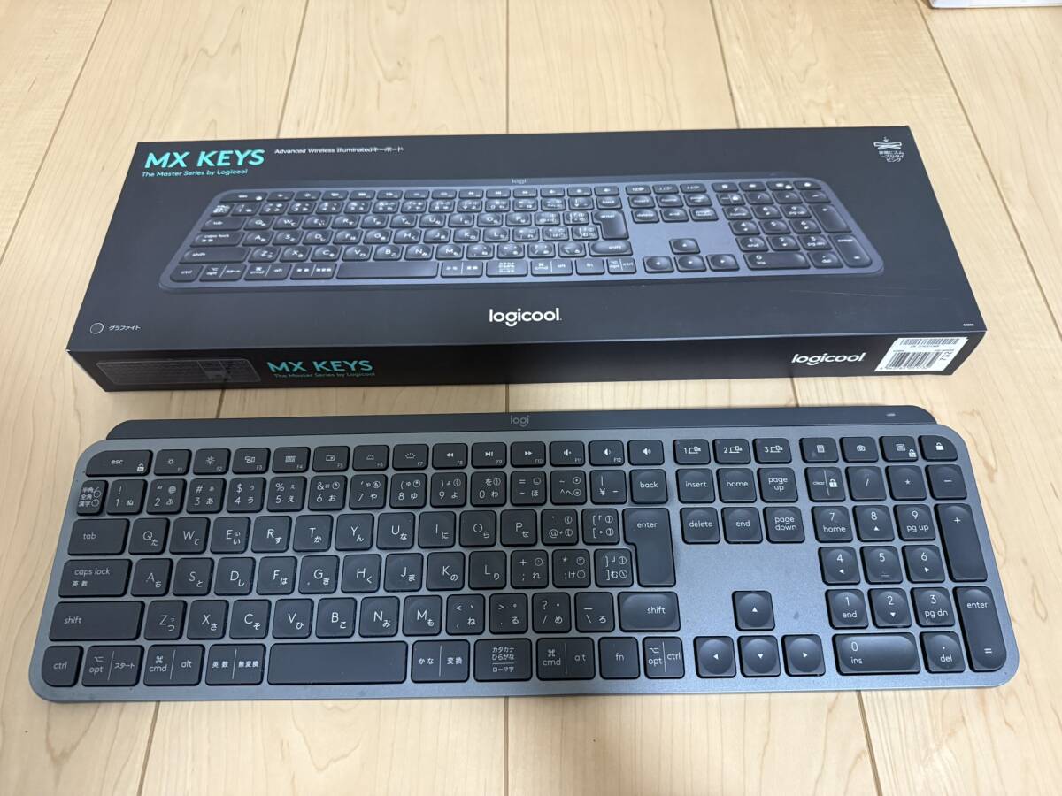ロジクール アドバンスド ワイヤレスキーボード KX800 MX KEYS KX800