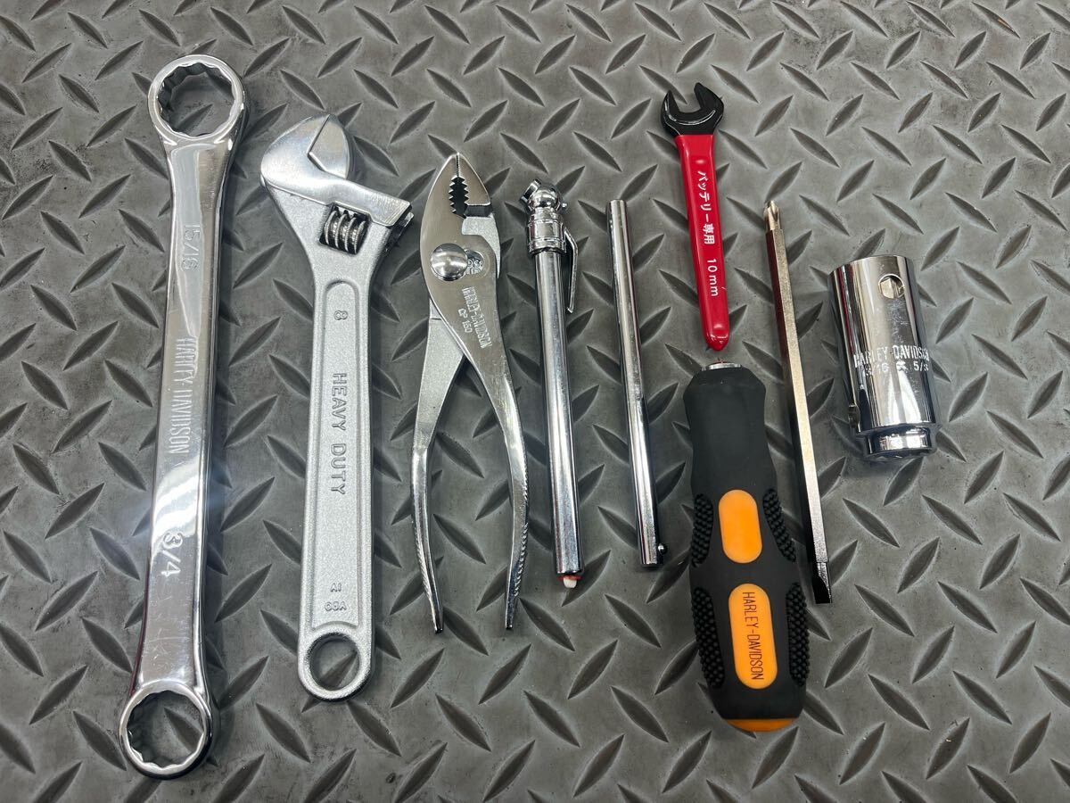 ☆Harley-Davidson☆工具セット☆ 車載工具☆純正☆インチ工具