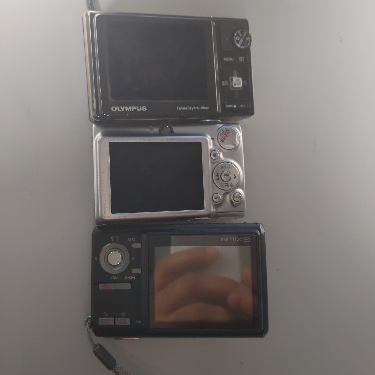 デジタルカメラ Canon/ CASIO EXILIM/OLYMPUS /カノン/ カシオエクシリム /オリンパス. ( ジャンク) 動作未確認 _2