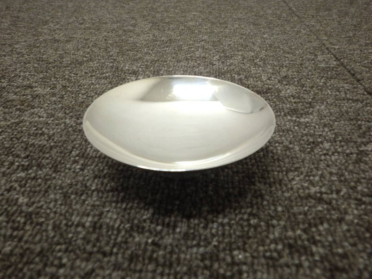 Sh0203-01◯純銀 銀盃 40g 杯 シルバー 刻印あり(銀製)｜売買された