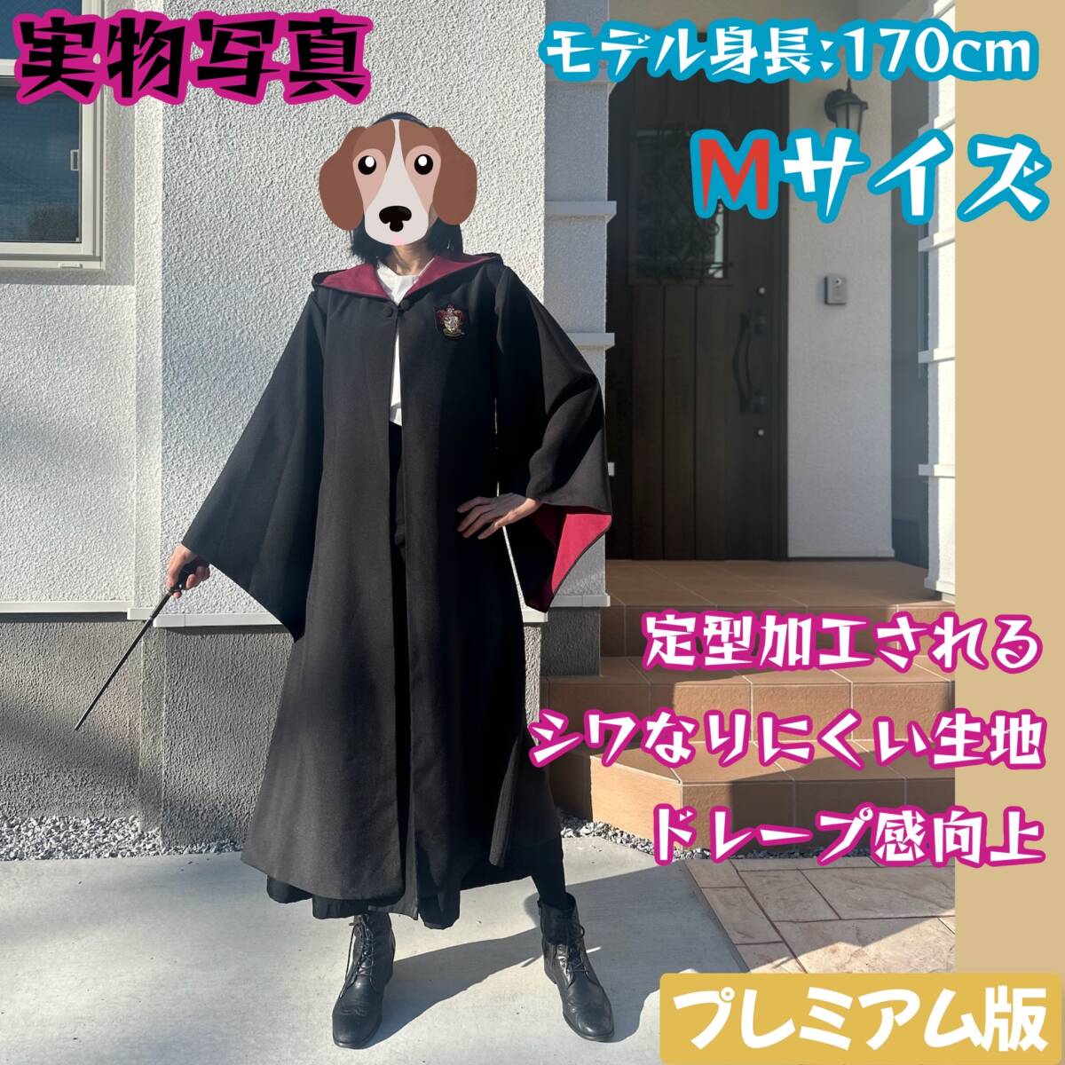 ハリーポッター ローブ グリフィンドール 杖 ネクタイ スタジオツアー
