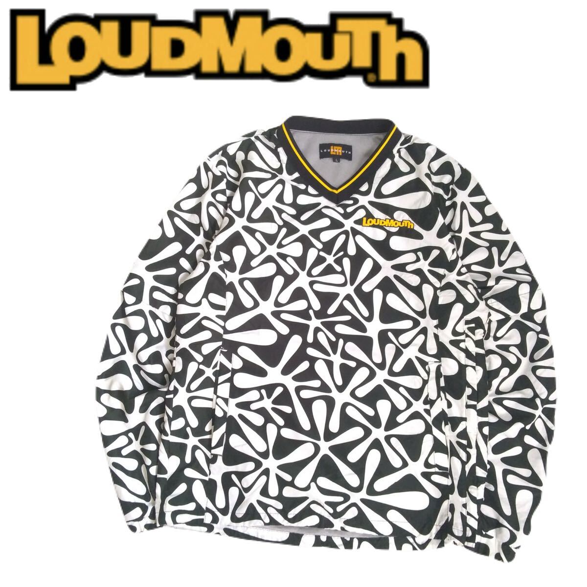 最高級 2way LOUDMOUTH 撥水防風 蓄熱保温 スニードジャック ブルゾン ナイロン ジャケット メンズL ラウドマウス ゴルフウェア 250216