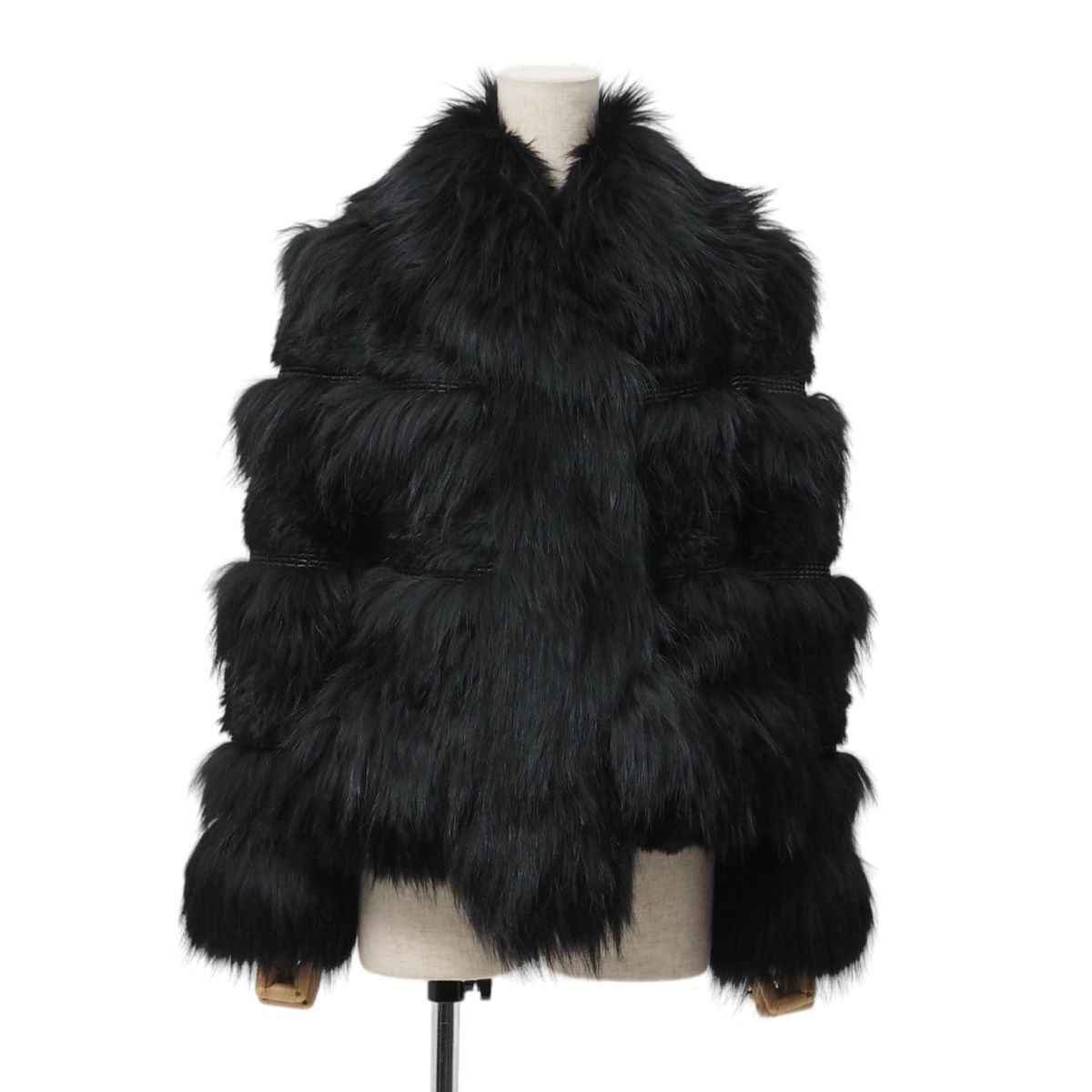 MH2423△ソニア リキエル/SONIA RYKIEL フォックスファーヤーン ファー 