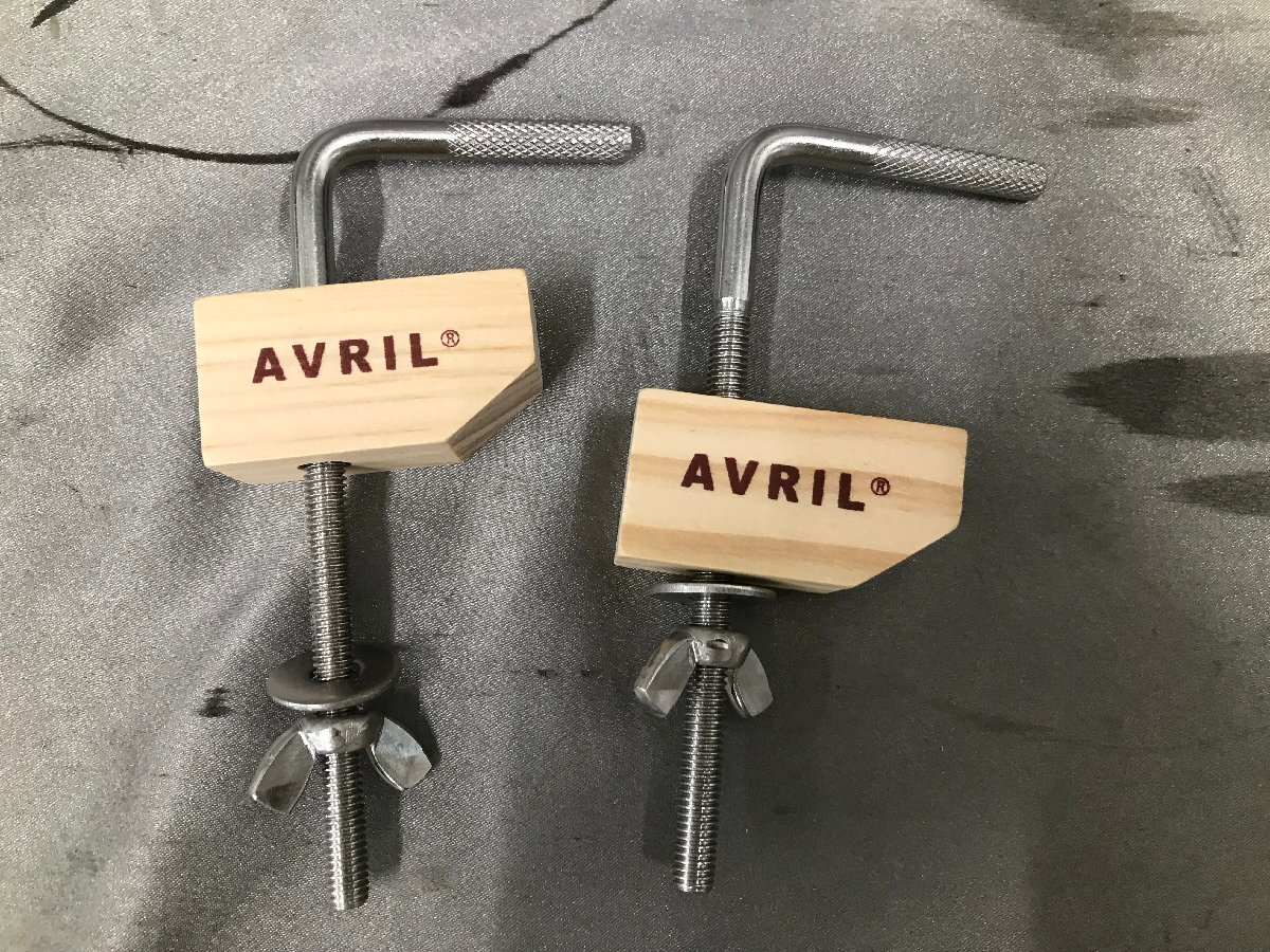 02-05-204 △AK 中古品　AVRIL アヴリル 織り機 織機用 部品 パーツ クランプ ２０点セット ハンドメイド用品 ハンドクラフト
